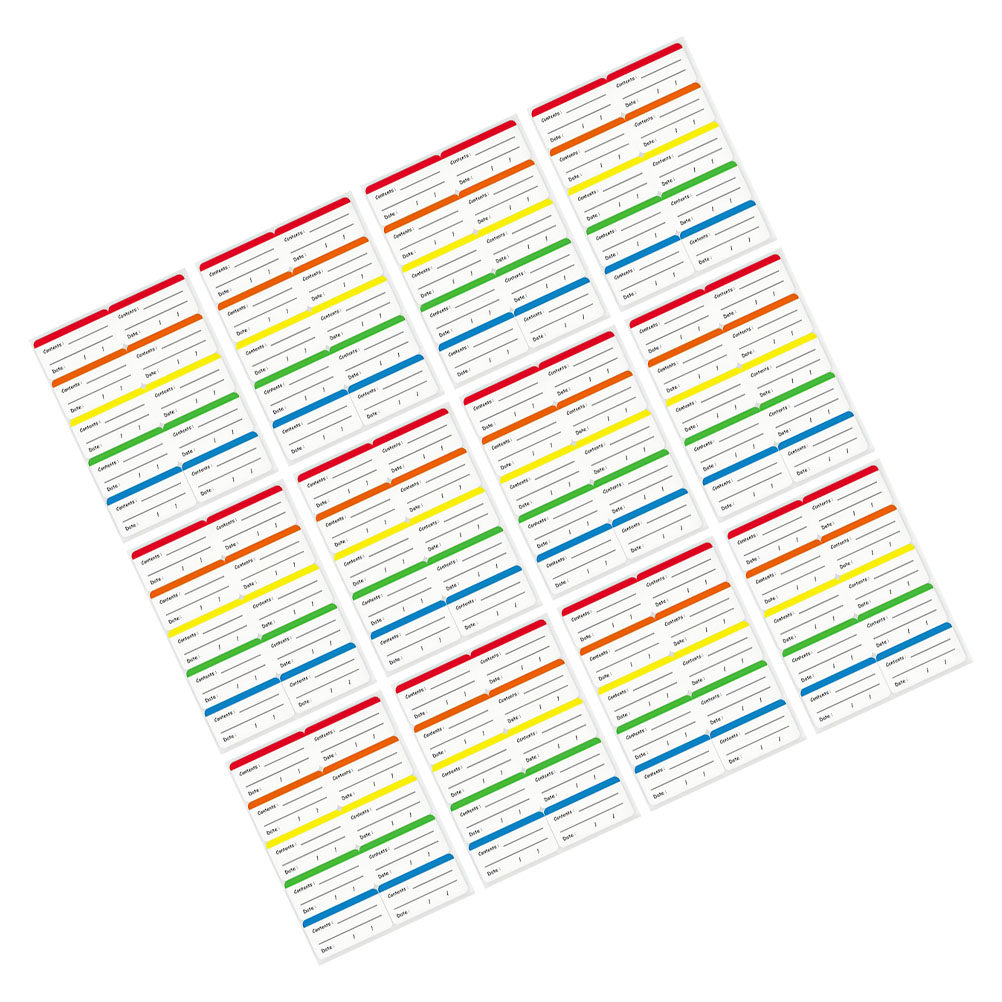 Food Storage For Restaurant - 300Pcs Food Storage Labels Freezer Writable