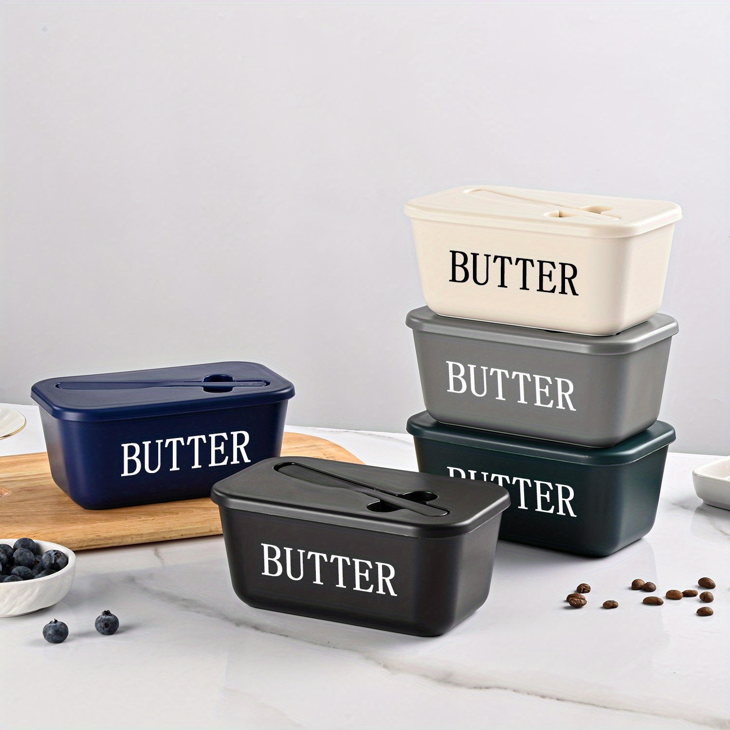 Food Storage For Restaurant - 1-Piece Butter Storage Box, High-Quality Food-Grade