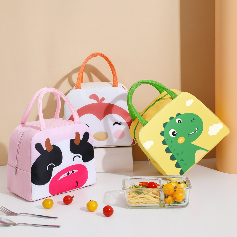 Food Storage Temperature - Cartoon Cute Lunch Bag For Children
