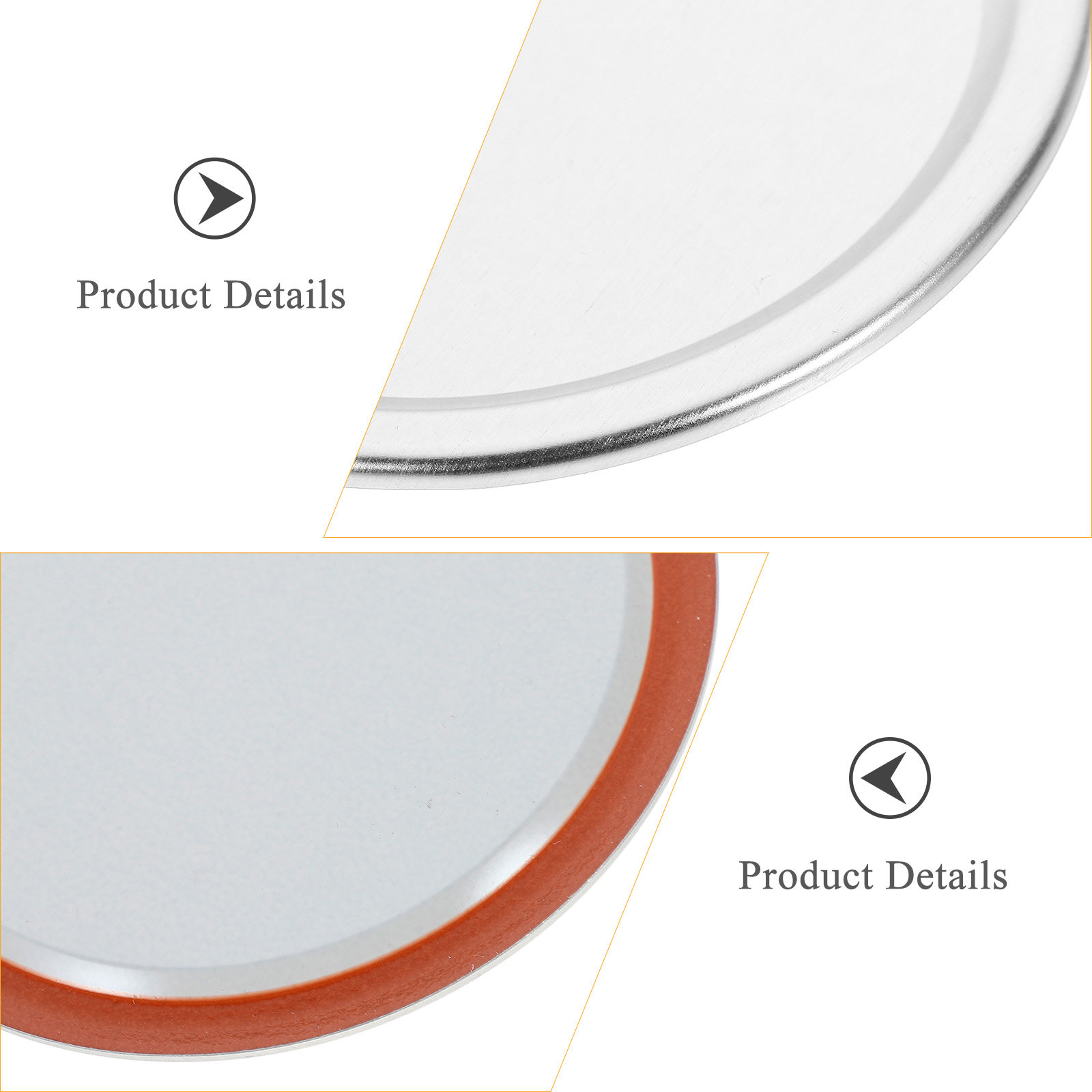 20Pcs Metal Jar Lids Airtight  - Food Storage Airtight ulasan dan harga