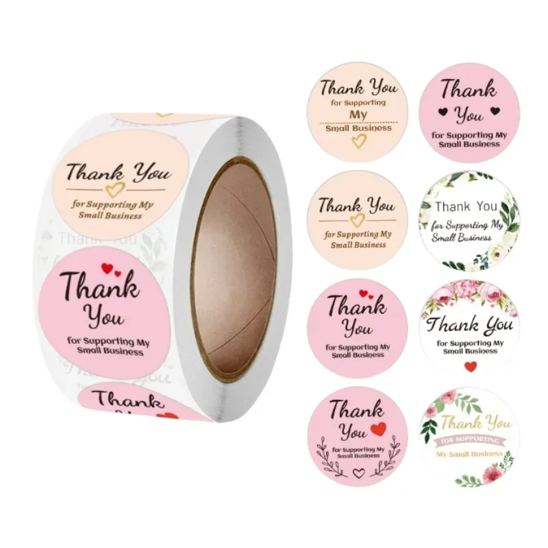 500Pcs Roll Flowers Blank Labe - Food Storage Year Supply ulasan dan harga
