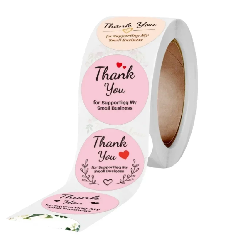 500Pcs Roll Flowers Blank Labe - Food Storage Year Supply ulasan dan harga