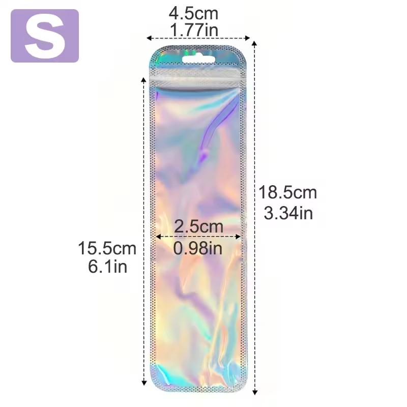 Long Holographic Packaging Bag - Food Storage Year Supply ulasan dan harga