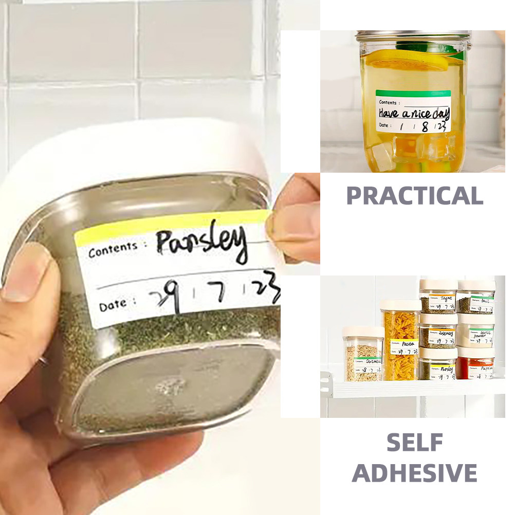 300Pcs Food Storage Labels Fre - Food Storage For Restaurant ulasan dan harga