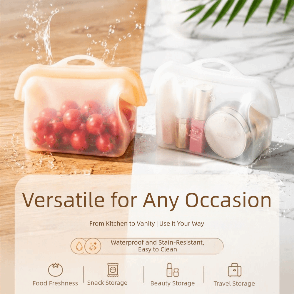Leak Proof Silicone Food Stora - Food Storage Temperature ulasan dan harga