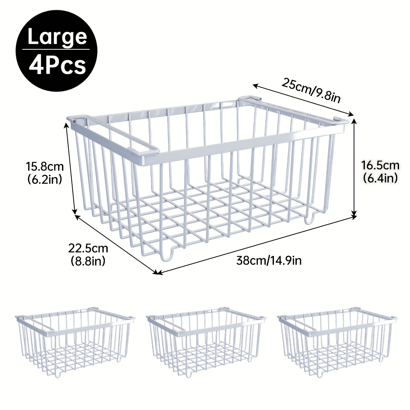 4 Pcs/5 Pcs Restaurant Freezer - Food Storage For Restaurant ulasan dan harga