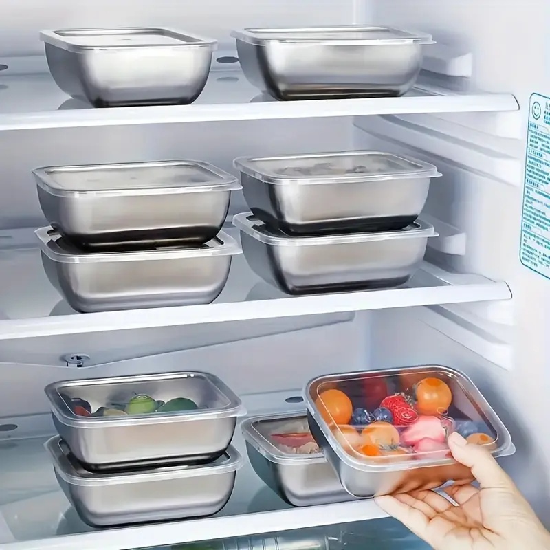 5-Piece Stainless Steel Food S - Food Storage Prep Containers ulasan dan harga