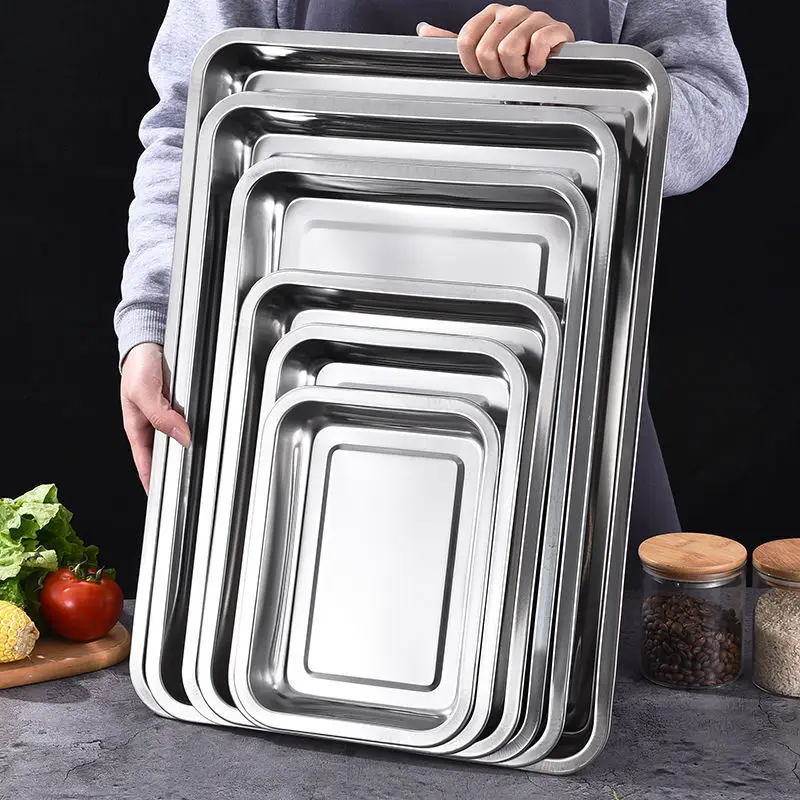 Stainless Steel Barbecue Tea S - Food Storage For Restaurant ulasan dan harga