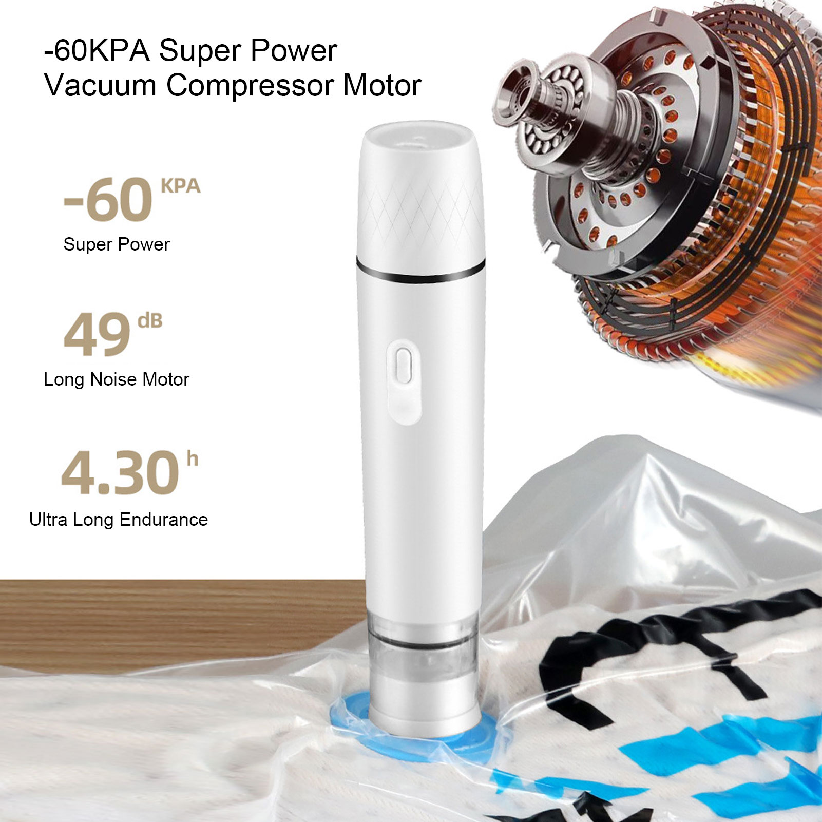 Electric Air Pump Handheld Vac - Food Storage Vacuum ulasan dan harga