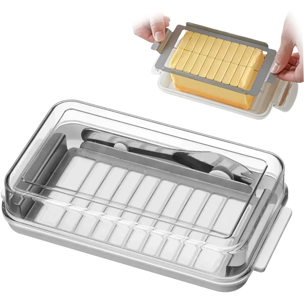 Butter Storage Box 2-in-1 Butt - Food Storage Airtight ulasan dan harga