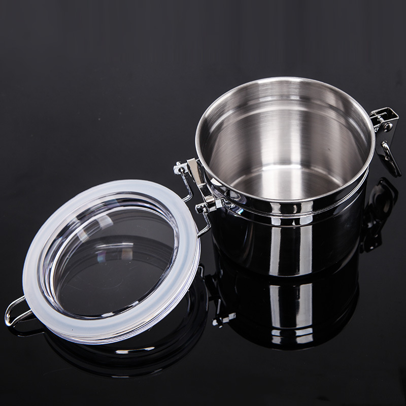Stainless Steel Airtight Canis - Food Storage Airtight ulasan dan harga
