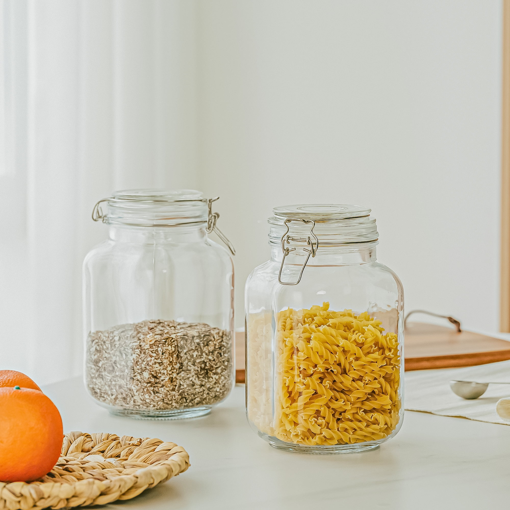 67 oz Glass Airtight Food Stor - Food Storage Airtight ulasan dan harga