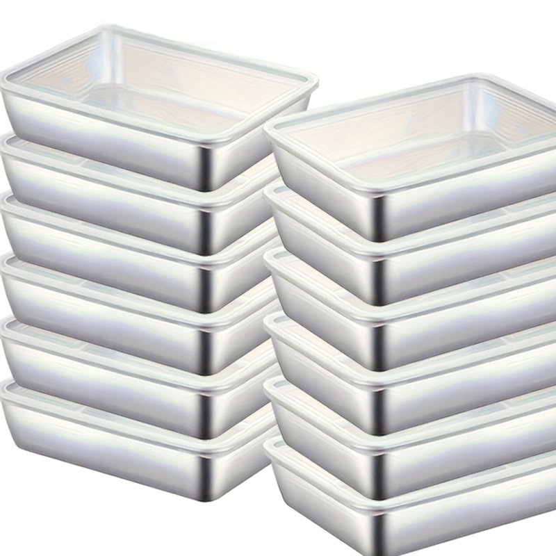4pcs Stainless Steel Food Stor - Food Storage Prep Containers ulasan dan harga