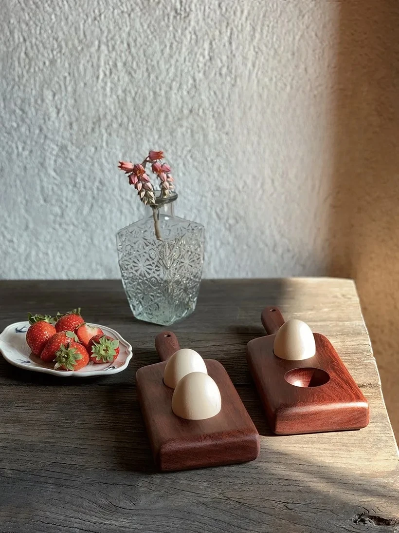 Handmade  Wood Egg Tray Vintag - Food Storage For Restaurant ulasan dan harga