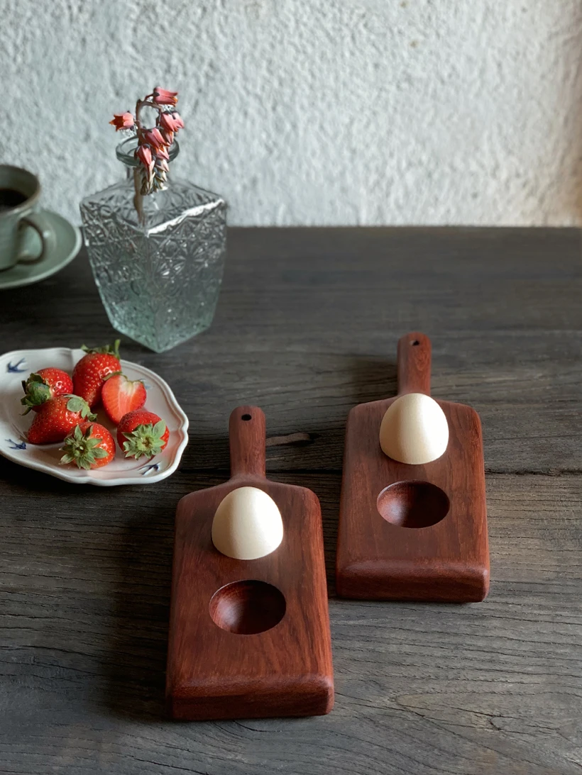 Handmade  Wood Egg Tray Vintag - Food Storage For Restaurant ulasan dan harga