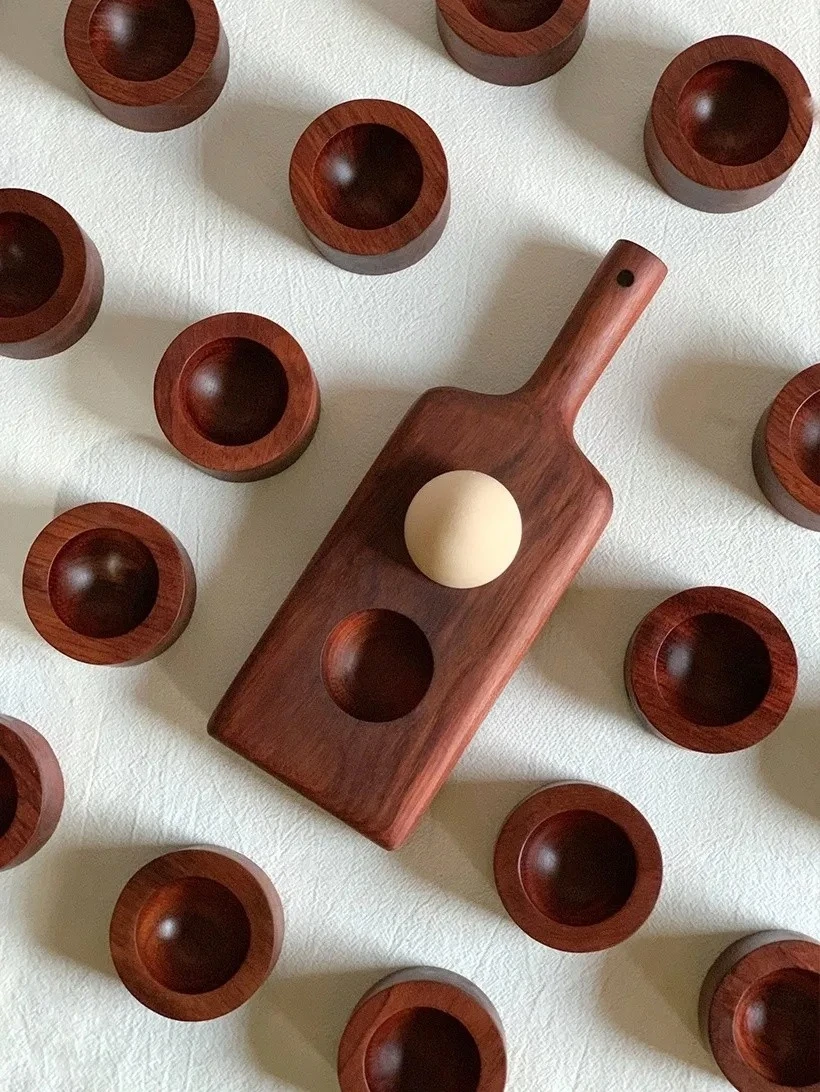 Handmade  Wood Egg Tray Vintag - Food Storage For Restaurant ulasan dan harga