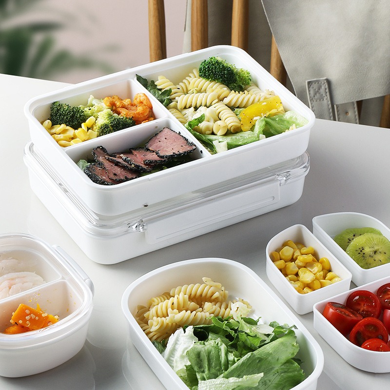 Microwave-safe Lunchbox with C - Food Storage Freezer Containers ulasan dan harga
