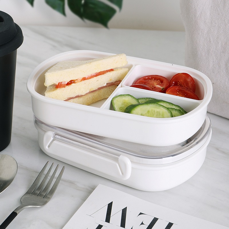 Microwave-safe Lunchbox with C - Food Storage Freezer Containers ulasan dan harga