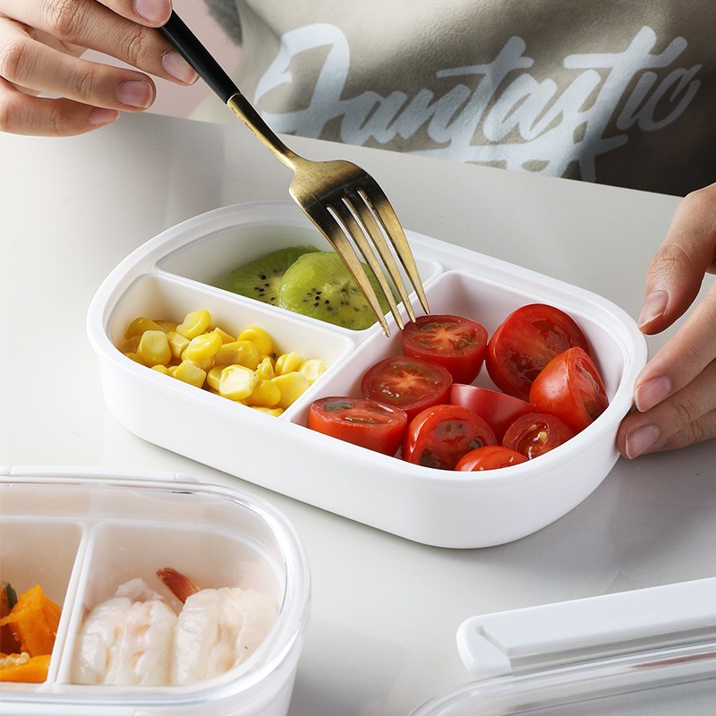 Microwave-safe Lunchbox with C - Food Storage Freezer Containers ulasan dan harga