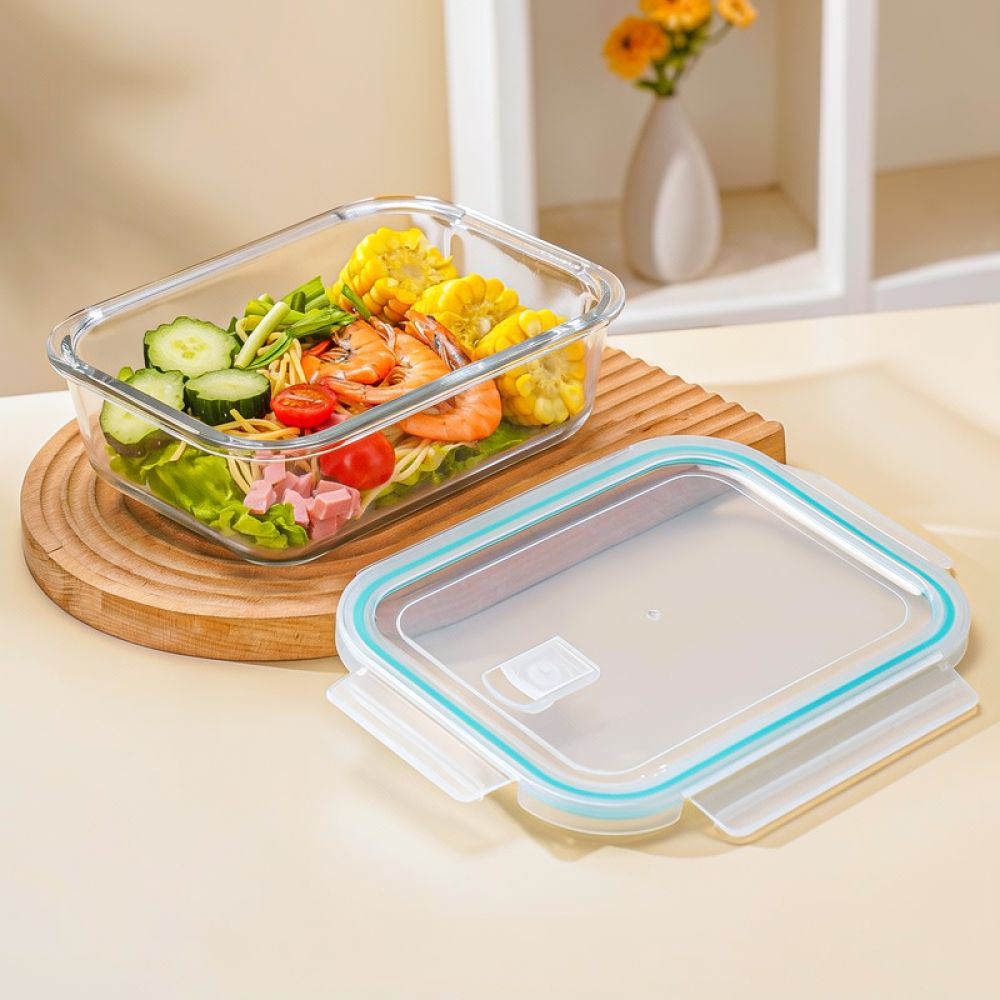 Microwave Safe Glass Bento Lun - Food Storage Prep Containers ulasan dan harga