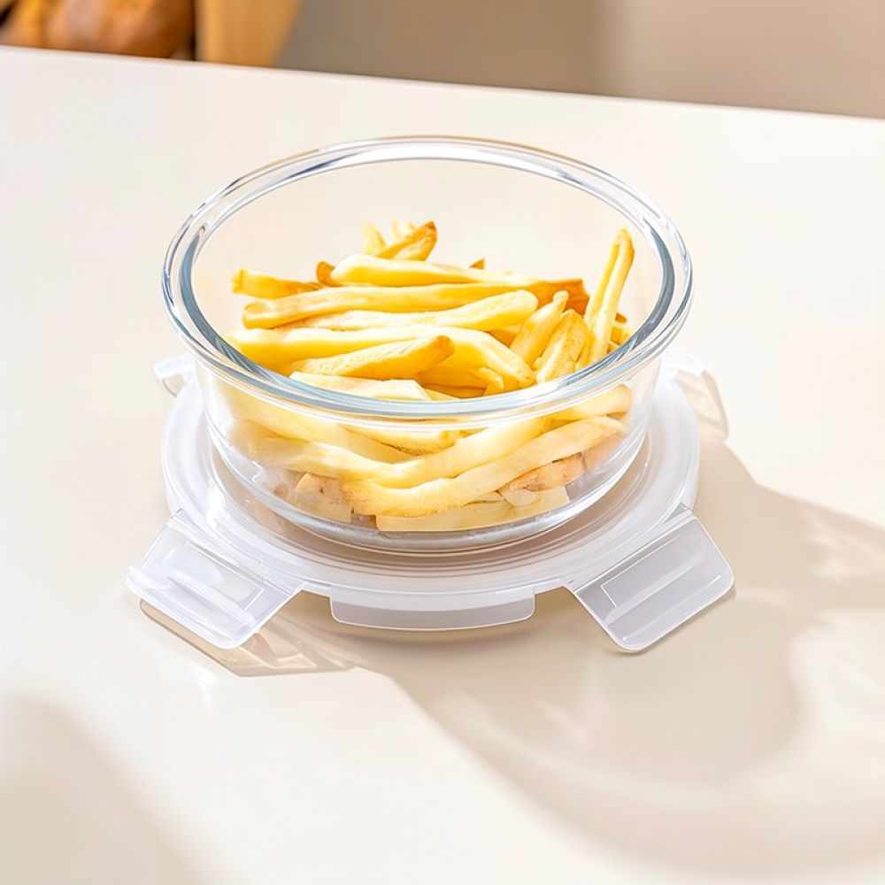 Microwave Safe Glass Bento Lun - Food Storage Prep Containers ulasan dan harga