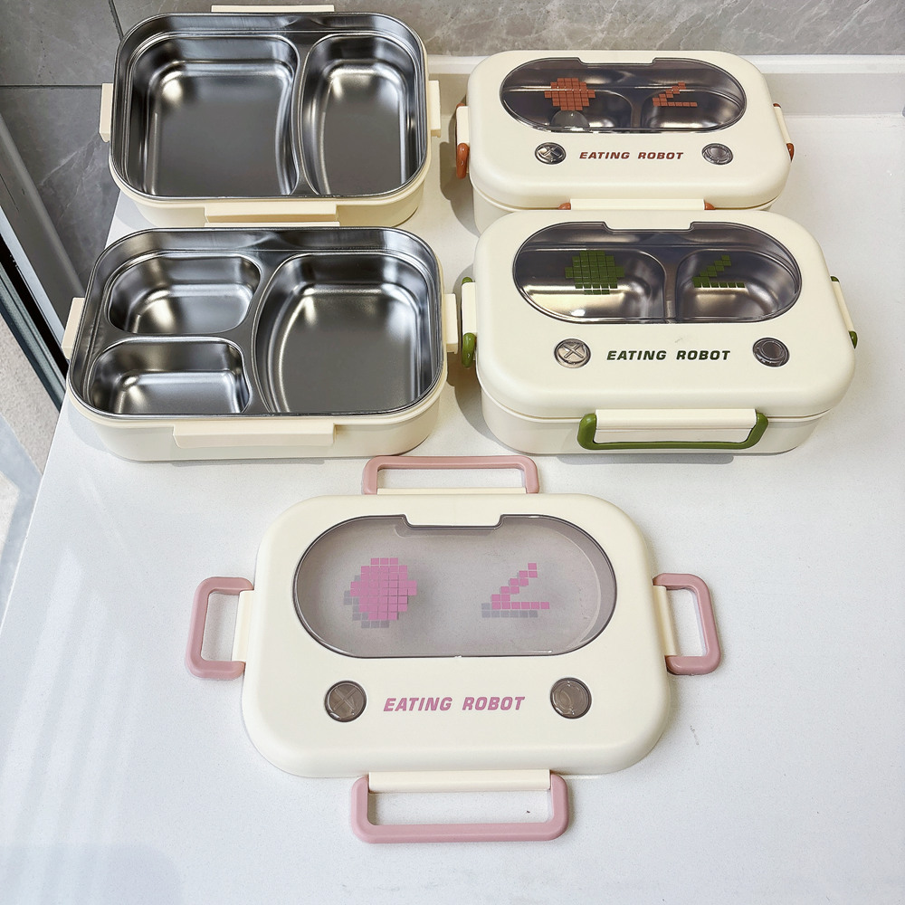 Thermal Bento Box Stainless St - Food Storage Prep Containers ulasan dan harga