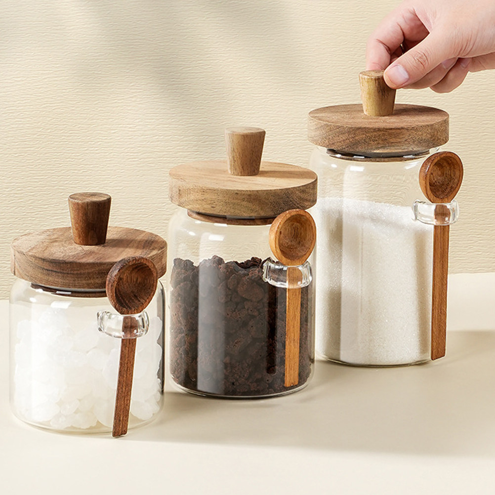 Transparent Glass Food Storage - Food Storage Airtight ulasan dan harga