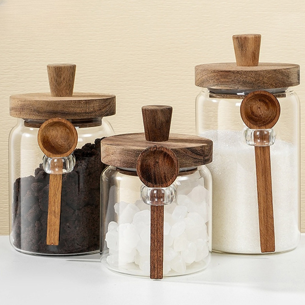 Transparent Glass Food Storage - Food Storage Airtight ulasan dan harga