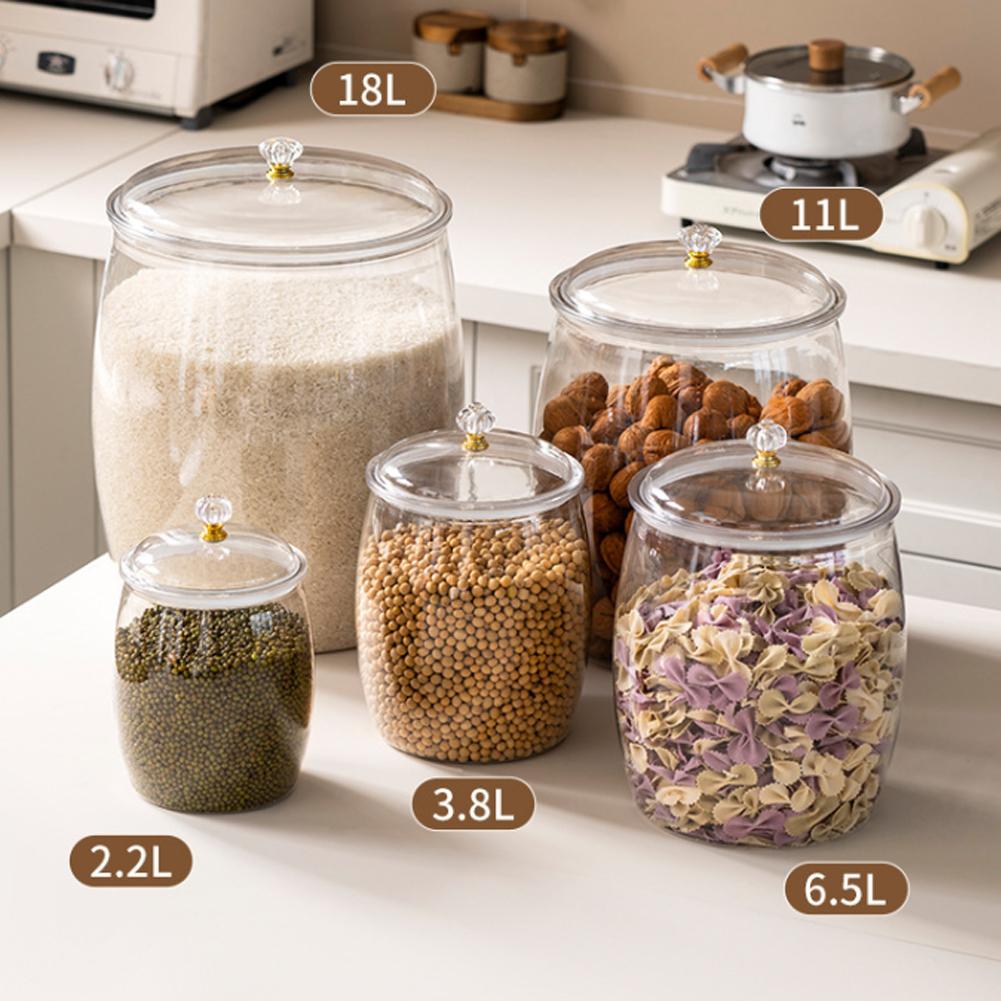 Large Transparent Plastic Seal - Food Storage Airtight ulasan dan harga