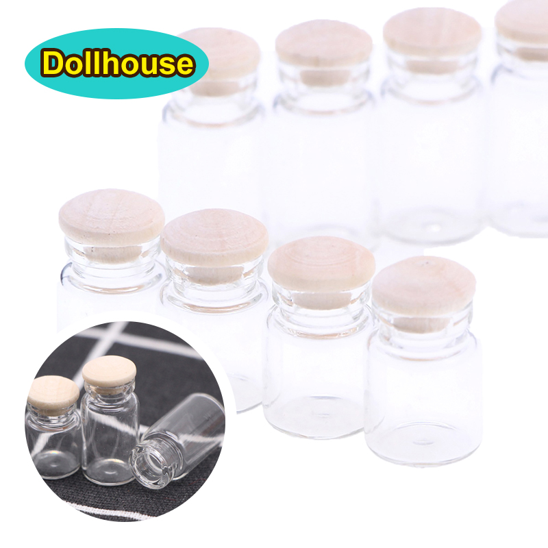 4Pcs 1:12 Dollhouse Miniature  - Food Storage With Glass Lids ulasan dan harga