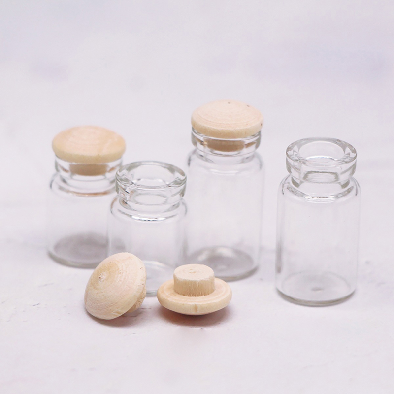 4Pcs 1:12 Dollhouse Miniature  - Food Storage With Glass Lids ulasan dan harga