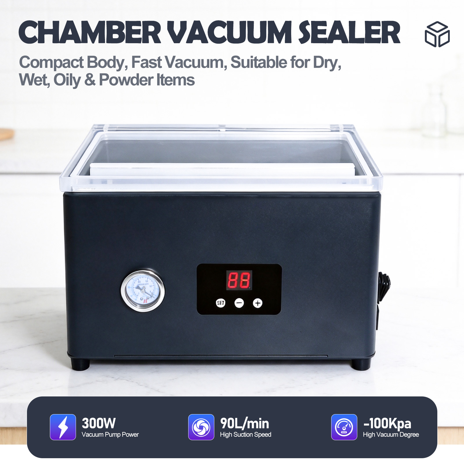 ZM-CVS300 Food Vacuum Sealer M - Food Storage Vacuum ulasan dan harga