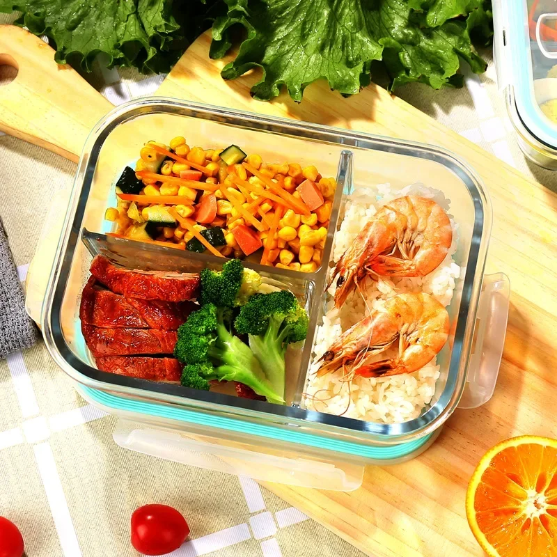 Glass Fresh-Keeping Box High B - Food Storage Freezer Containers ulasan dan harga