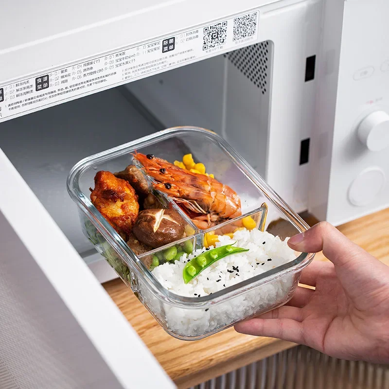Glass Fresh-Keeping Box High B - Food Storage Freezer Containers ulasan dan harga