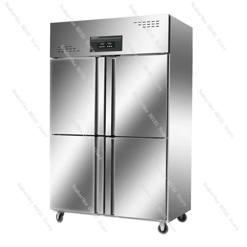 4-Door Commercial Freezer Refr - Food Storage For Restaurant ulasan dan harga