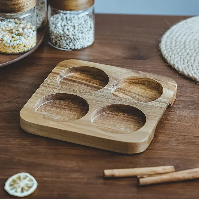 Wood Lid Orgnizer Glass Airtig - Food Storage With Glass Lids ulasan dan harga