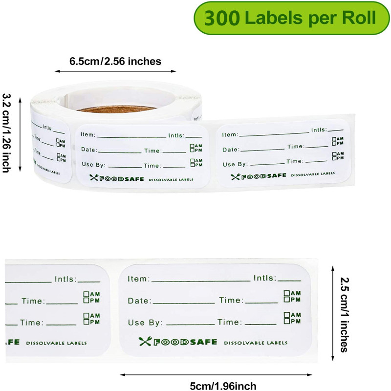 300/pcs Food Storage Labels Ad - Food Storage For Restaurant ulasan dan harga