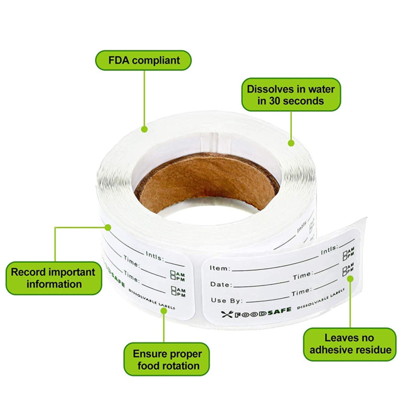 300/pcs Food Storage Labels Ad - Food Storage For Restaurant ulasan dan harga