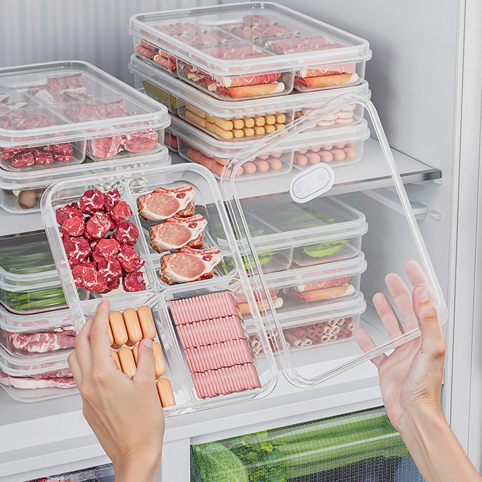 1PC Refrigerator Storage Box M - Food Storage Freezer Containers ulasan dan harga