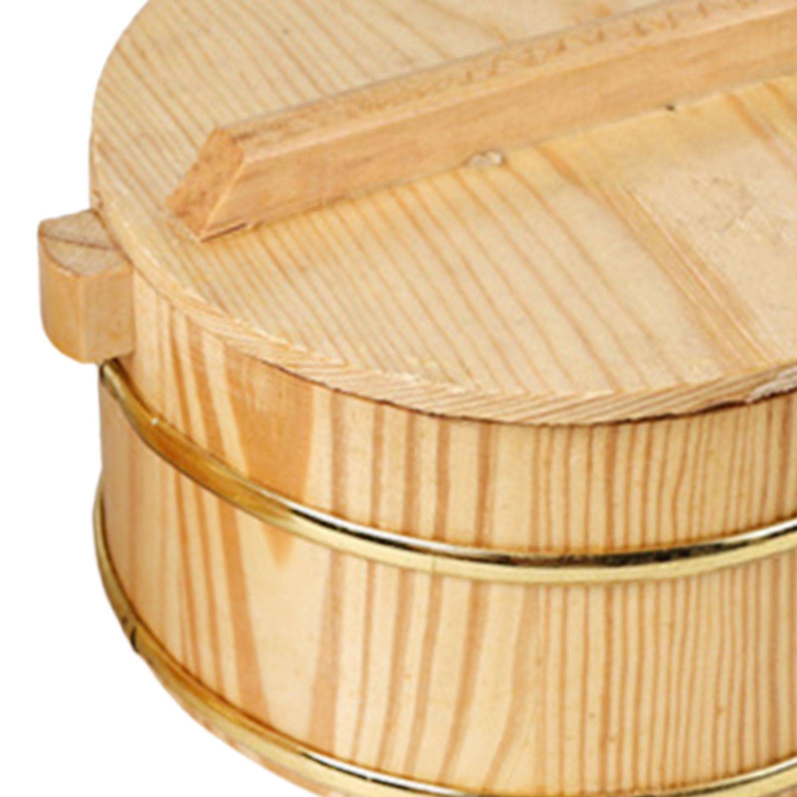 Wooden Steaming Rice Bucket Di - Food Storage For Restaurant ulasan dan harga