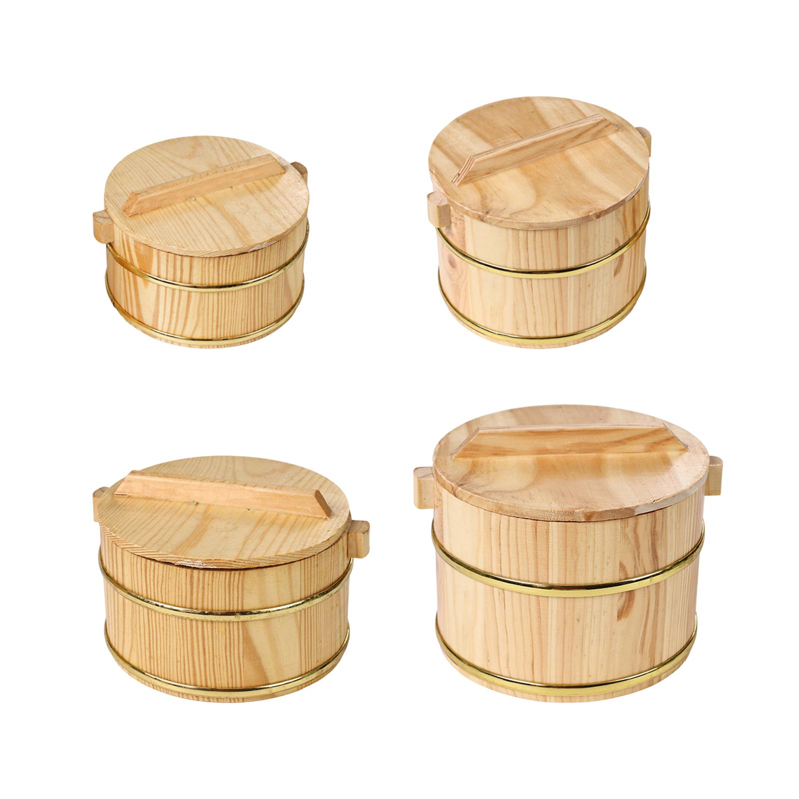 Wooden Steaming Rice Bucket Di - Food Storage For Restaurant ulasan dan harga
