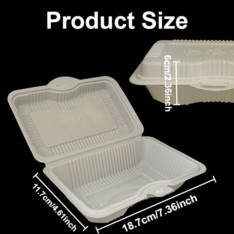 10/20PCS Disposable Lunch Boxe - Food Storage For Restaurant ulasan dan harga