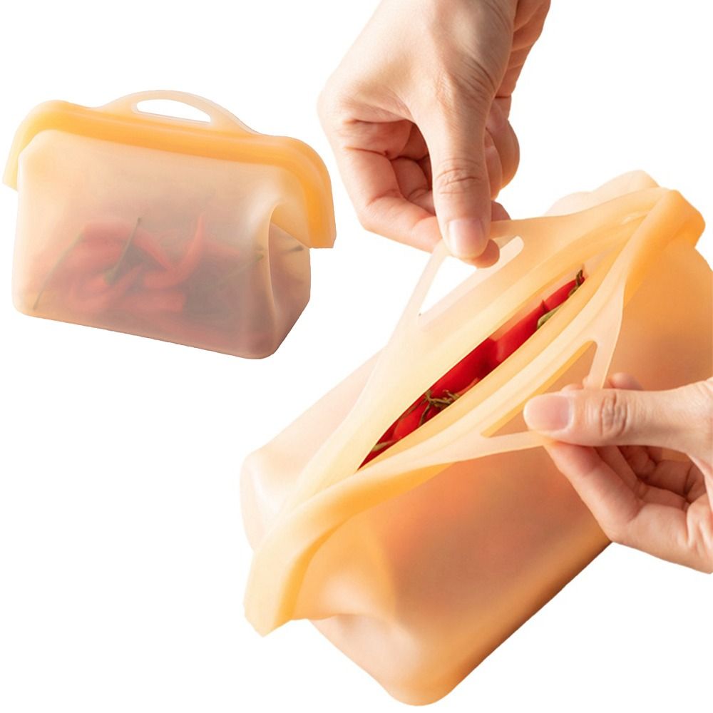 Leak Proof Silicone Food Stora - Food Storage Temperature ulasan dan harga