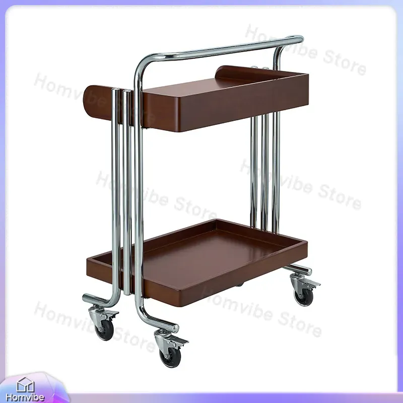 Double Layer Food Delivery Car - Food Storage For Restaurant ulasan dan harga