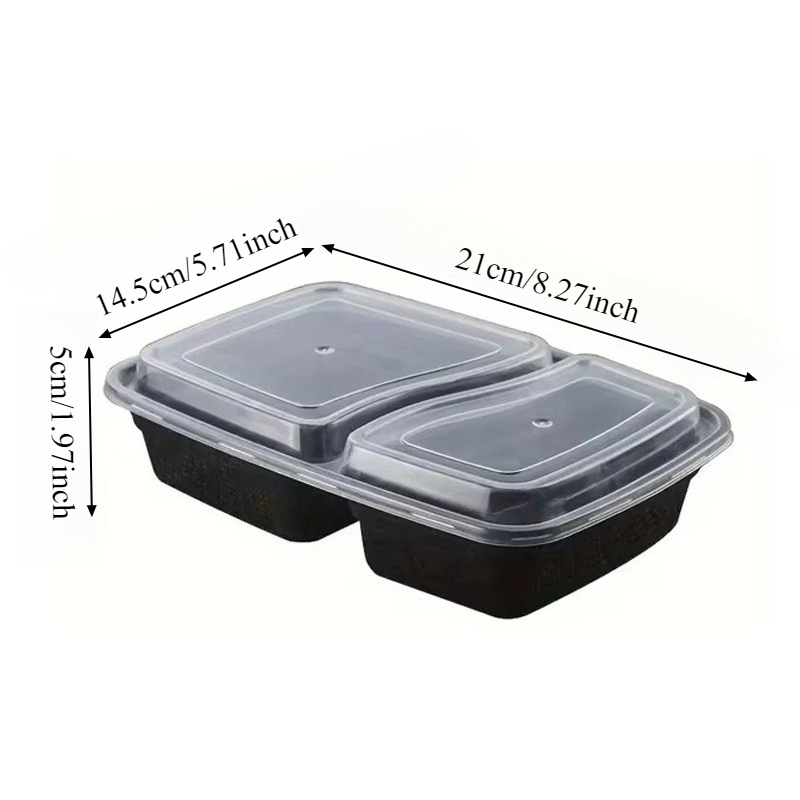 10 Sets Disposable Food Boxes  - Food Storage Freezer Containers ulasan dan harga