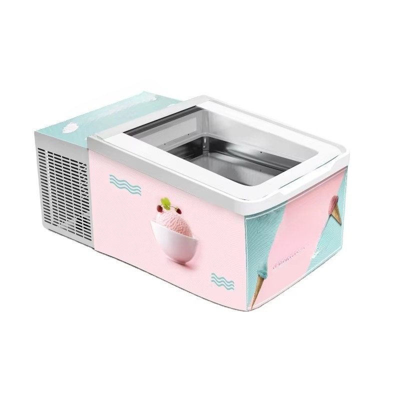 Ice Cream Popsicle Display Ice - Food Storage Temperature ulasan dan harga