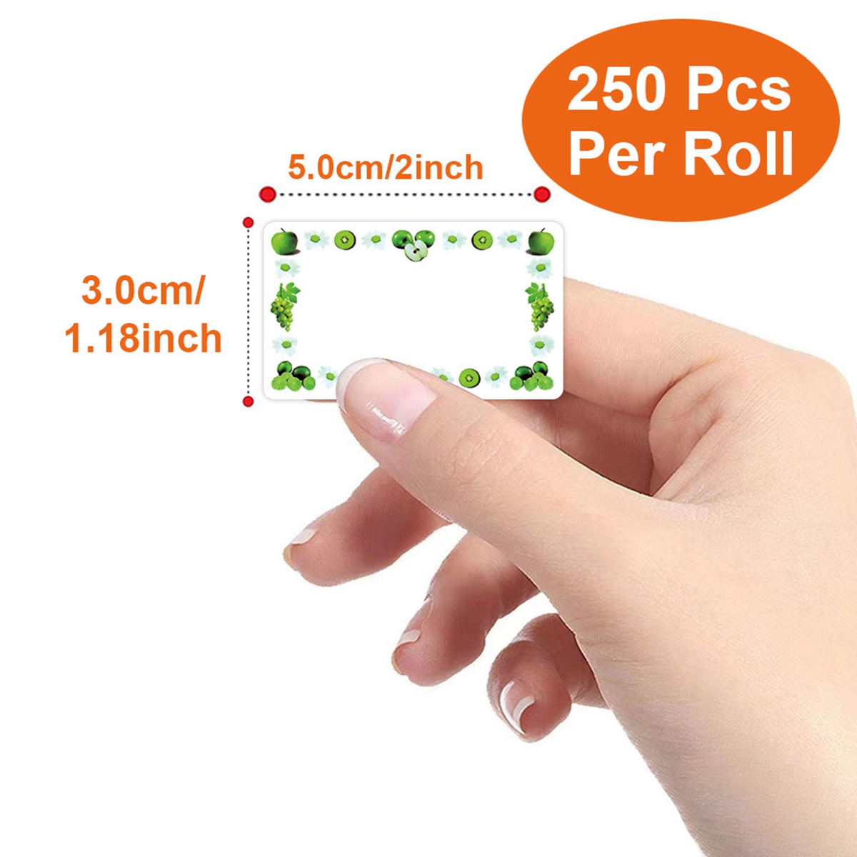 250Pcs Rectangle Canning Label - Food Storage For Restaurant ulasan dan harga